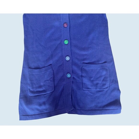 BOB MACKIE Wearable Art Striped Sleeve Tunic Sweater Sz M NWT - Picture 4 of 8